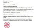 15 mg CBD patches lab report