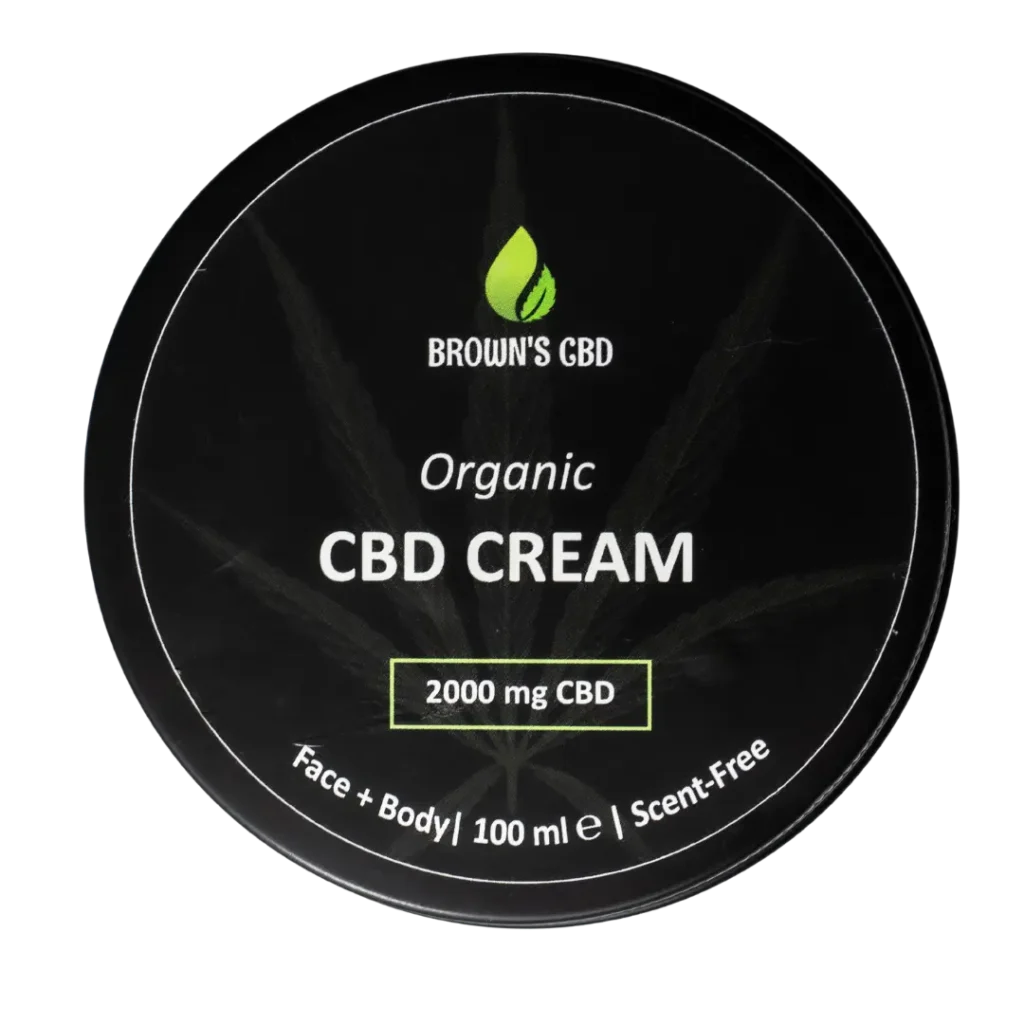 Organic CBD cream