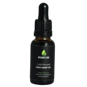 Cold pressed CBD CBDA Oil