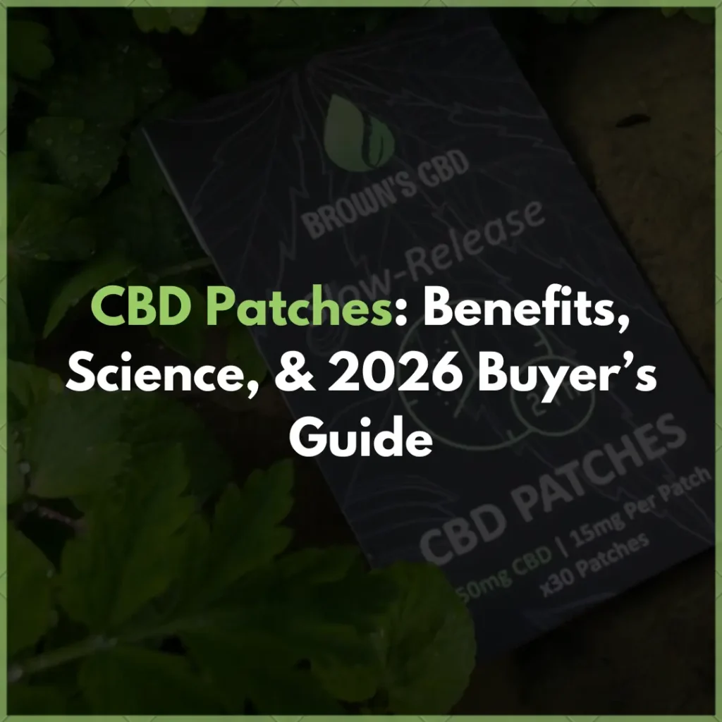 CBD patches 2026